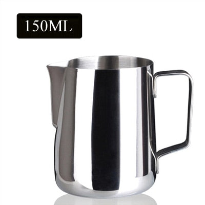 CHANOVEL 304 Stainless Steel  Espresso Coffee Pitcher Craft Latte Milk Frothing Jug Milk Pitcher - nicpigeon