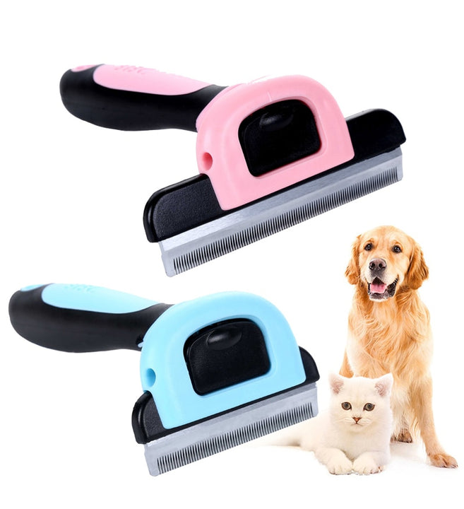 Combs Dog Hair Remover Cat Brush Grooming Tools Pet Detachable Clipper Attachment Pet Trimmer Combs  Supply Furmins for Cat Dog - nicpigeon