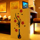 DIY Vase Flower Tree Crystal Arcylic 3D Wall - nicpigeon