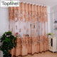 New tulle in Translucidus window curtain Jacquard embroidered volie sheer curtains for living room the bedroom panel - nicpigeon