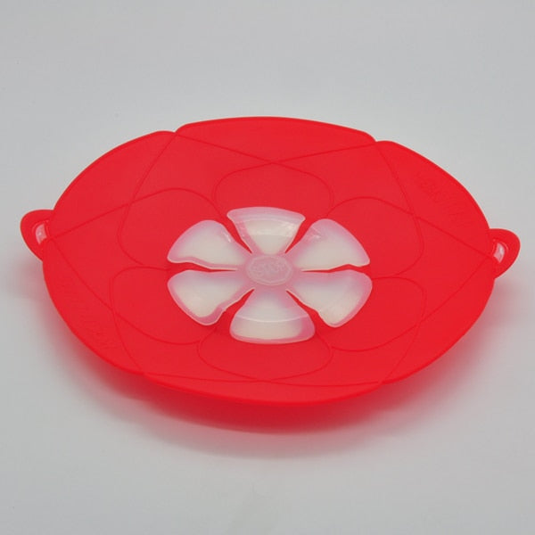 New Arrival Kitchen Gadgets Silicone Lid Spill Stopper Pot Cover 28.5cm Diameter Cooking Pot Lids Utensil - nicpigeon