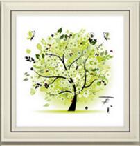 Golden panno,Needlework,DIY DMC Cross stitch,Sets For Embroidery kit,four season tree cotton thread home Counted Cross-Stitching - nicpigeon