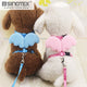 Pet Supplies Small Dog Puppy Cat Basic Lead Leashes Harness Collar Cute Angel Wings Nylon Fabric Solid Adjustable 5Colors 2Sizes - nicpigeon