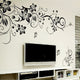 Hot DIY Wall Art Decal Decoration Fashion Romantic Flower Wall Sticker/ Wall Stickers Home Decor 3D Wallpaper Free Shipping - nicpigeon