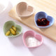 4pcs/set Household Soy Tomato Sauce Salt Vinegar Flavor Spices Plate Wheat Straw Seasoning Dish Tableware Small Breakfast dish - nicpigeon