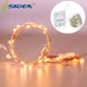 OSIDEN 2M 5M 10M 100 Led Strings Copper Wire 3XAA Battery Operated Christmas Wedding Party Decoration LED String Fairy Lights - nicpigeon