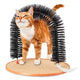 Pet Products Good Arch Pet Cat Self Groomer With Round Fleece Base Cat Toy Brush Toys For Pets Scratching Devices - nicpigeon