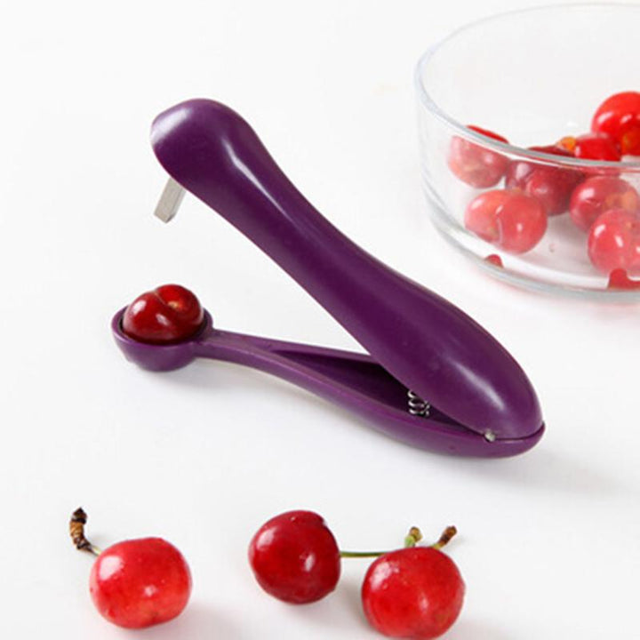 Kitchen Cherry Pitter Easy Fruit Core Seed Remover Cherry Tools Fruit Corer Kitchen Gadgets Accessories - nicpigeon