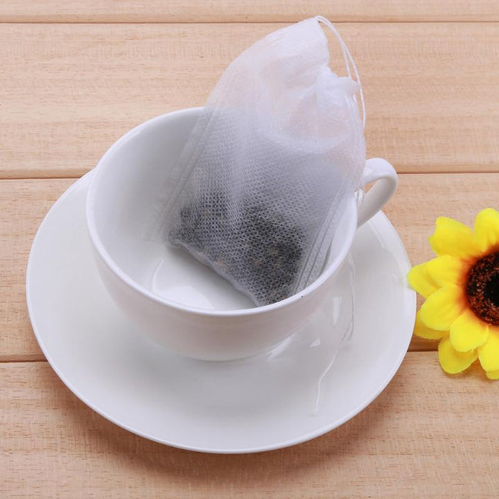 Teabags Drawstring Tea Bags Home Sealing Medicine Bag Empty Tea Spice Seal Filter Bag for Loose Tea - nicpigeon