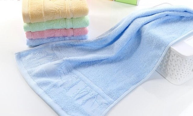 100% Cotton soft absorbent adult household towel Travel Gym Sports Camping Swimming Pool quick drying towel 33x73cm w11-6 - nicpigeon